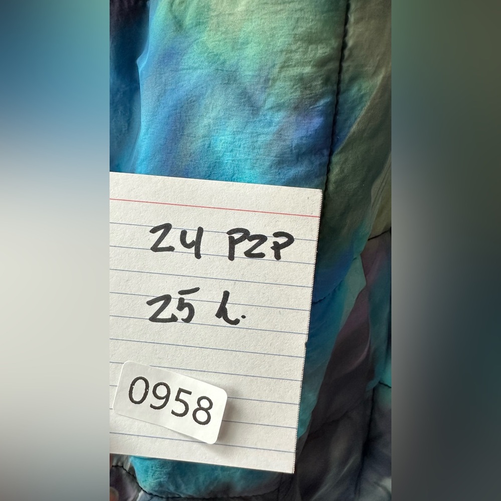 Free People, Blurry Flower Packable Reflective Puffer Jacket, Size XS | 0958 - Picture 3 of 10